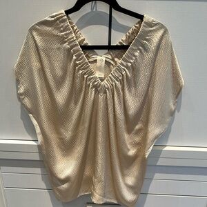 Zero Maria Cornejo double V  ruched Tilly top